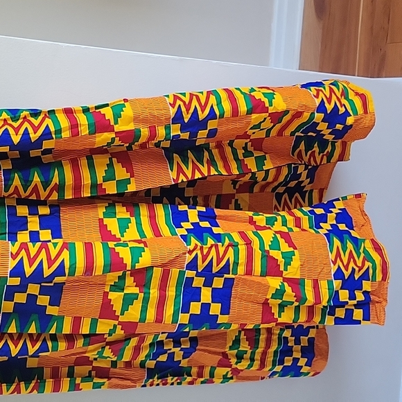 NWT OFUURE African Print Maxi Skirt - Picture 5 of 10